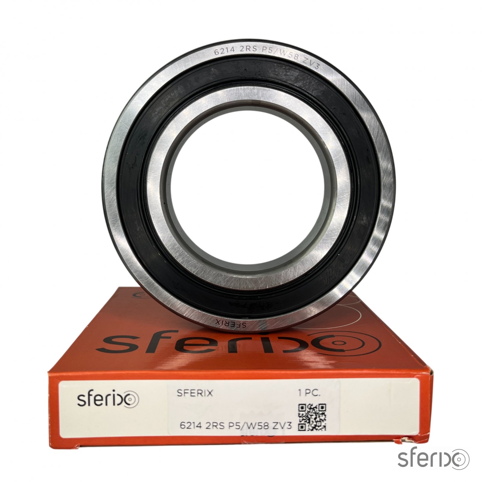Радиальный однорядный подшипник 6214 2RS P5/W58 ZV3 SFERIX - Сферикс - фото -  2